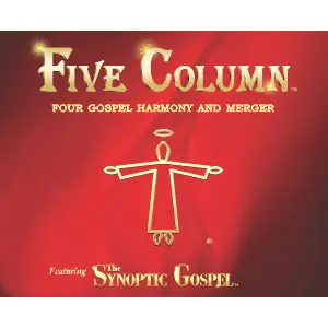 The cover of the "FIVE COLUMN: The Synoptic Gospel - Word-For-Word Edition".
