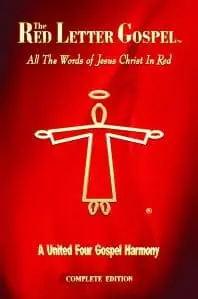 The cover of "The Red Letter Gospel" Complete Edition.