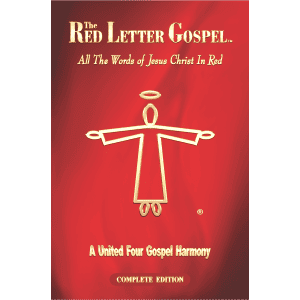 The cover of "The Red Letter Gospel" Complete Edition.