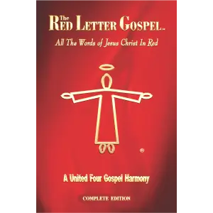The cover of "The Red Letter Gospel" Complete Edition.