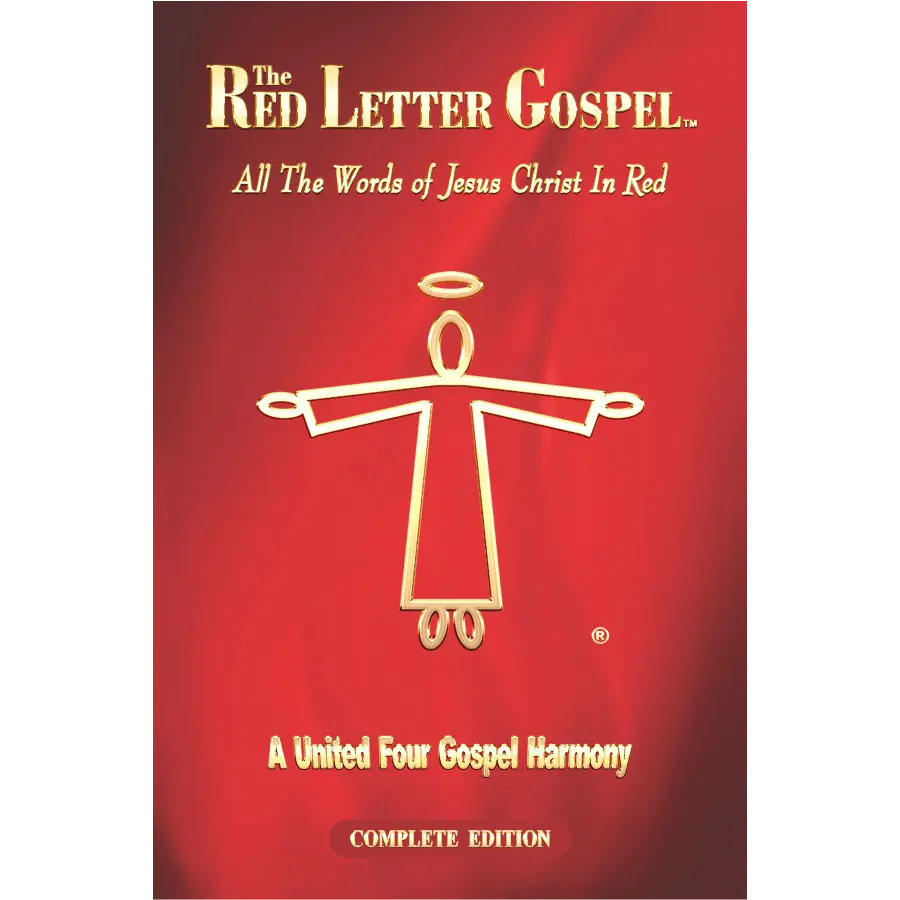 The cover of "The Red Letter Gospel" Complete Edition.