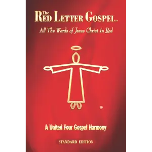 The cover of "The Red Letter Gospel" Standard Edition.