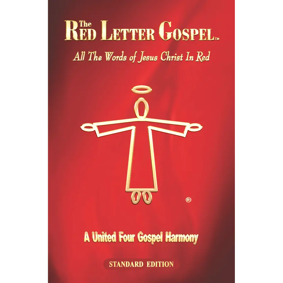 The cover of "The Red Letter Gospel" Standard Edition.