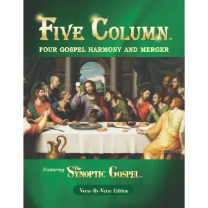 The Cover of "FIVE COLUMN: The Synoptic Gospel" - Verse-By-Verse Edition.