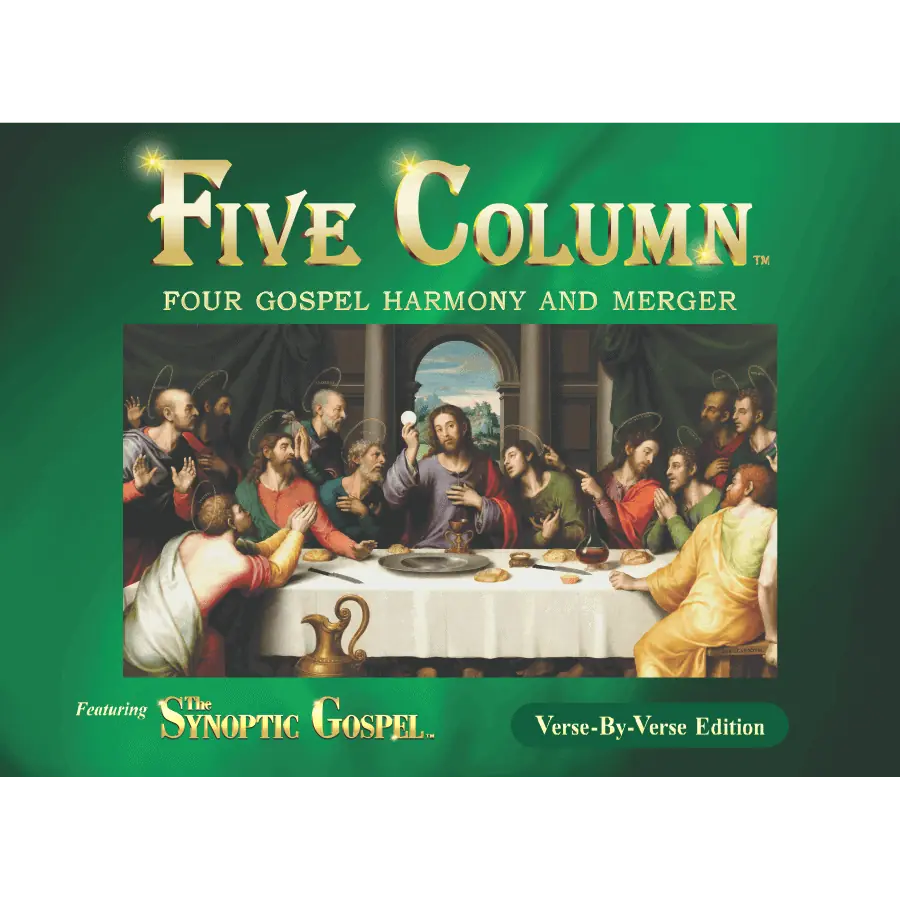 The Cover of "FIVE COLUMN: The Synoptic Gospel" - Verse-By-Verse PDF Edition.