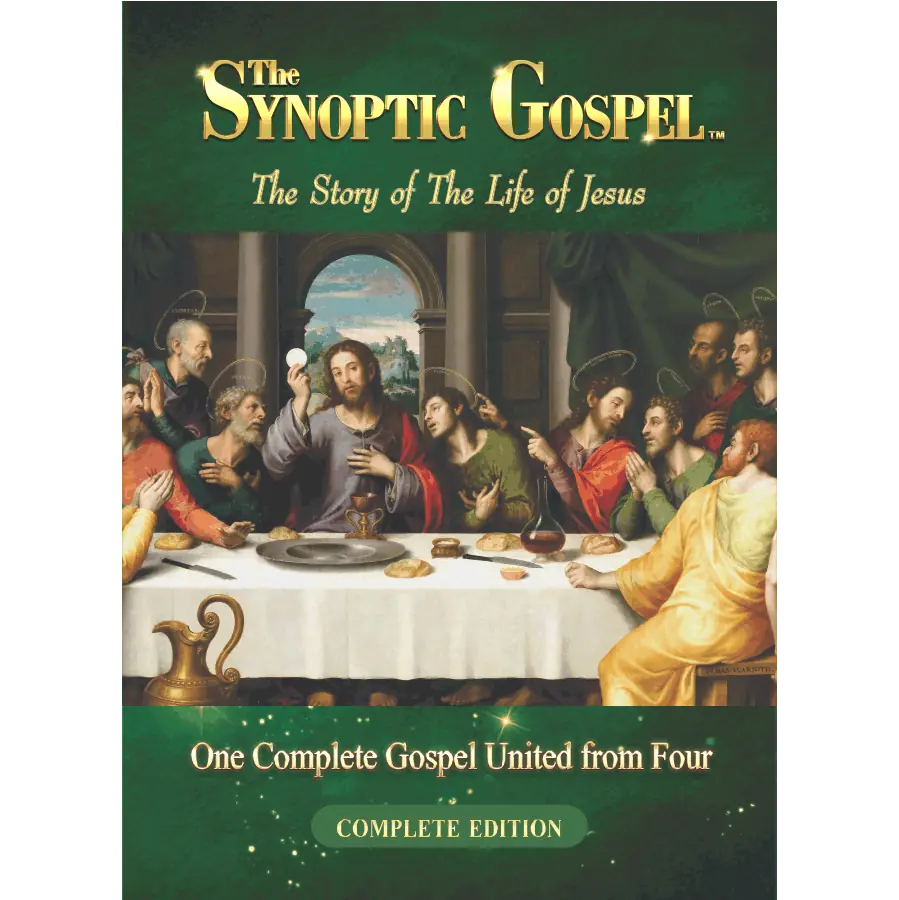 "The Synoptic Gospel" Complete Edition Book Cover.