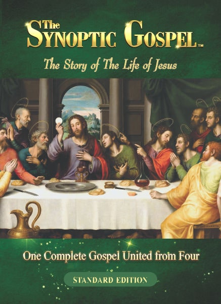 Opens The Synoptic Gospel Standard Edition PDF Page. "The Synoptic Gospel" Standard Edition Book Cover.