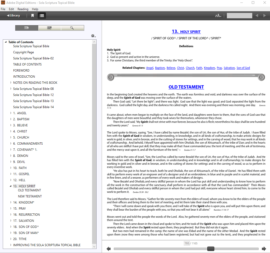 Sola Scriptura Topical Bible: Top 20 Spiritual Symbols ePub - Holy Spirit.